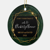 新パーソナライズされたしいホームオーナメント セラミックオーナメント (左)