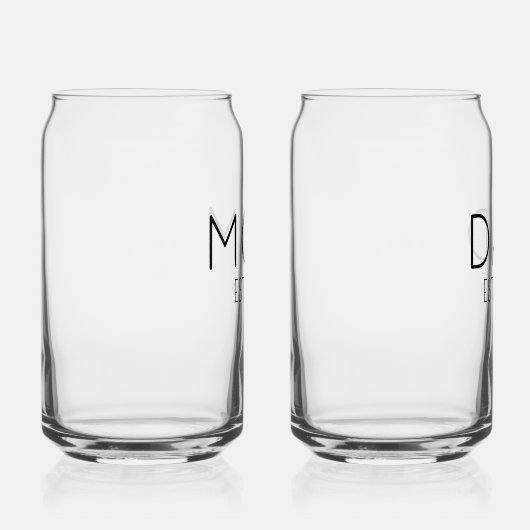 新パーソナライズされたしい親の贈り物 – 初めて母と ガラス缶 (右)