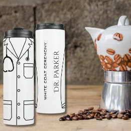 新パーソナライズされたドクターホワイトコート式 タンブラー