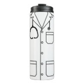 新パーソナライズされたドクターホワイトコート式 タンブラー (正面)