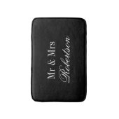 新パーソナライズされた入浴用マッ結婚ト バスマット (正面縦)