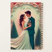 新パーソナライズされた婚クリスマスジャーナル ノートブック (裏面)