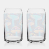 新パーソナライズされた婚結婚者のための眼鏡 ガラス缶 (裏面)