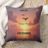 新パーソナライズされた日装飾用クッション20 x 20 クッション (ブランケット)