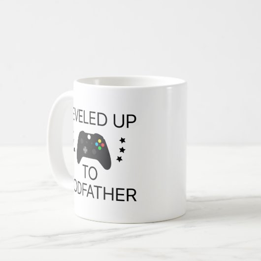 新パーソナライズされた神の妊娠の発表 コーヒーマグカップ (正面左)