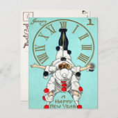 新ビクトリアン年時計(2/4)はがき ポストカード (正面/裏面)