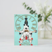 新ビクトリアン年時計(2/4)はがき ポストカード (スタンド正面)