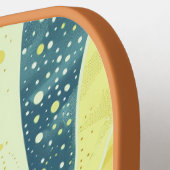 新ファンキーしいゲームレトロスタイルおもしろい ピックルボールラケット (左詳細)