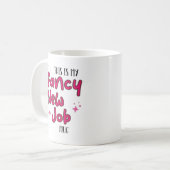 新ファンシーしい仕事マグカップは別れのギフト同僚と合意している コーヒーマグカップ (正面左)