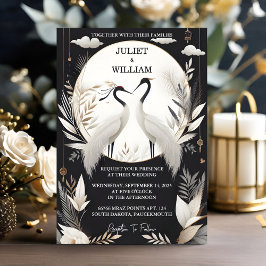 新フェザー素朴アジア空雲クレー結婚ン 招待状