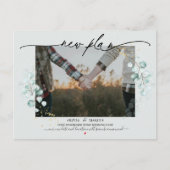 新プラン写真書道結婚のユーカリ ポストカード (正面)