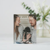 新ペットの写真のお知らせ 感謝祭 シーズンカード (スタンド正面)