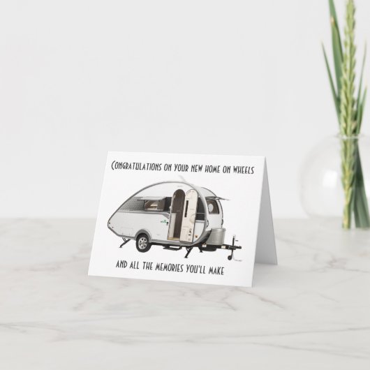 ****新ホームオンホイールズ****おめでとう カード (正面)