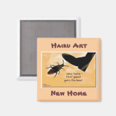 新ホーム俳句アートマグネット マグネット (正面/裏面)