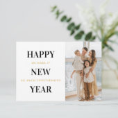 新ミニマル年のおめでとう サンキューカード (スタンド正面)