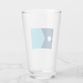 新ミネソタ州旗 タンブラーグラス (裏面)