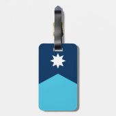 新ミネソタ州旗 ラゲッジタグ (裏面縦)