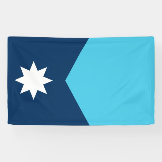 新ミネソタ州旗 横断幕 (横)