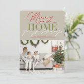 新メリーしい家の休日の引っ越しました写真 シーズンカード (スタンド正面)