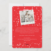 新メリーしい家の休日の引っ越しました写真 シーズンカード (裏面)