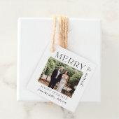 新メリー婚結婚した者はミスター・アンド・ミセス・ホリデー・ギフト フェイバータグ (インサイチュ)