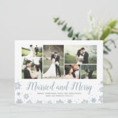 新メリー結婚した写真数々の休日 シーズンカード (スタンド正面)