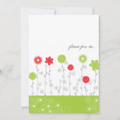 新メンバー昼食会招待状 招待状 (正面)