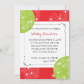 新メンバー昼食会招待状 招待状 (裏面)