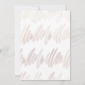 新モダンしいプラン変更日結婚式の日付の保存 セーブザデート (裏面)