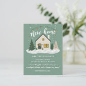 新モダンしいホームフォーザホリデーズムービング ポストカード (スタンド正面)