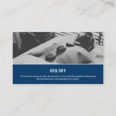 新モダンしい顧客への報奨を支持 紹介カード (正面)