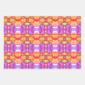 新モダンファンキー色 ラッピングペーパーシート (正面2)