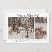 新モダン婚とメリーホリ結婚したデーカード シーズンカード (正面)