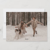 新モダン婚とメリーホリ結婚したデーカード シーズンカード (裏面)