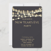新モダン年の企業のパーティー 招待状 (正面)