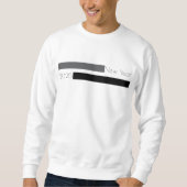 新モダン年スクリプト スウェットシャツ (正面)