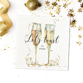 新モダン年パーティー紙ナプキン スタンダードカクテルナプキン