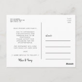 新モダン救日の写真 ポストカード (裏面)