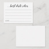 新モダン最高の婚アドバイスの日結婚付けアイディア アドバイスカード (正面/裏面)