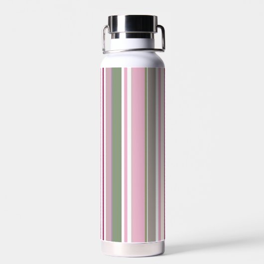 新モダン期のストライプ ウォーターボトル (背面)
