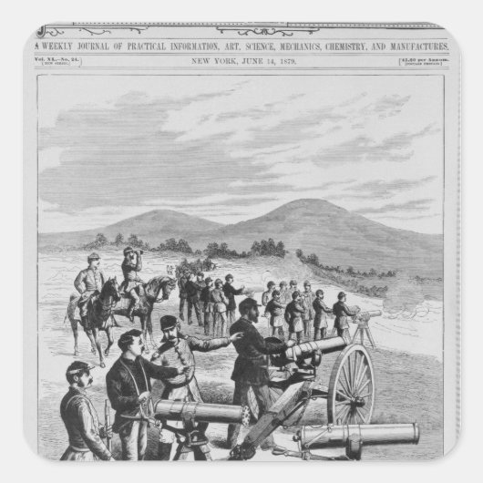 新モデルのガトリング銃 スクエアシール (正面)