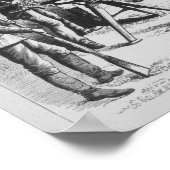 新モデルのガトリング銃 ポスター (角)