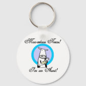 新モーしい叔母Tシャツとギフト キーホルダー (正面)