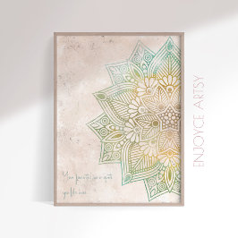 新ユニーク音金ゴールドインディアンの壁アート ポスター