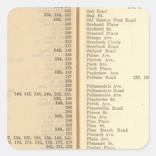 新ロシェル指数 スクエアシール (正面)