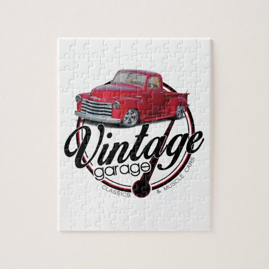 新ヴィンテージガレージ ジグソーパズル (縦)