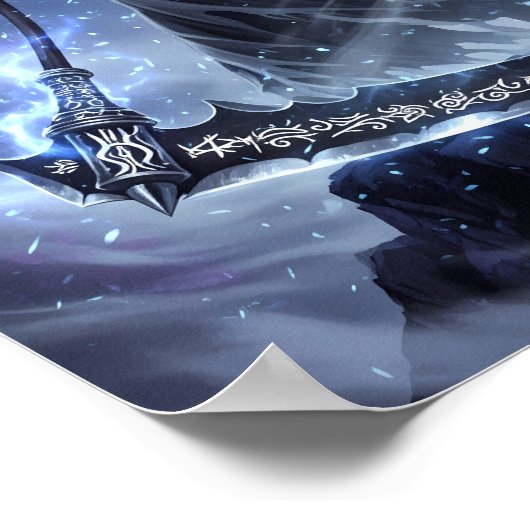 新上墨絵 ポスター (角)