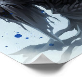 新上墨絵 ポスター (角)