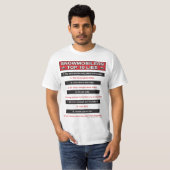 新上10うそ大き赤い Tシャツ (正面フル)