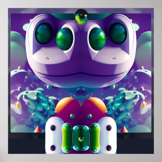 新世代のアートを盛り上げる – ケン・ゲージ ポスター (正面)